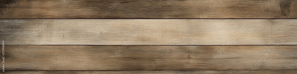 Fototapeta premium Rustic Elegance Seamless Texture Pattern of Wide Brown Reclaimed Wood Flooring Surface Top View