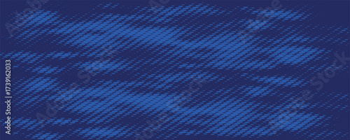 abstract halftone texture blue background in geometric style with technology digital background. Dots pop art comics with summer background.