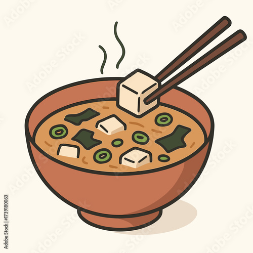 Bowl of miso soup
