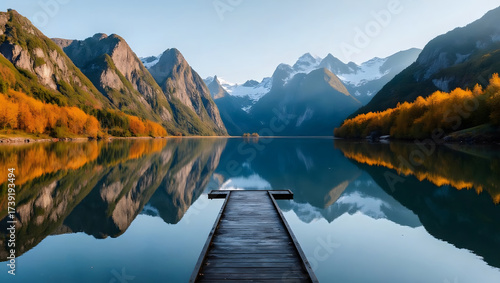 SereneMountainLakeReflections