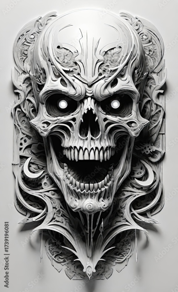 Naklejka premium Ornate Death