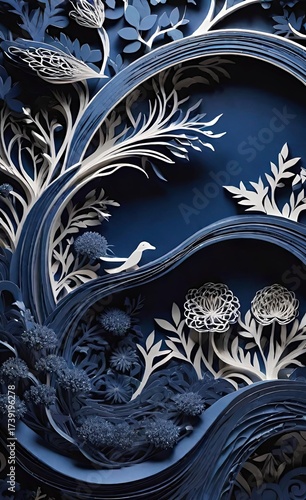 Nature’s Harmony in Paper Form