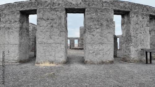 Stonehenge Memorial Overlooking Columbia river