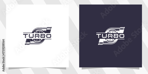  Turbo Performance Automotive Logo Design