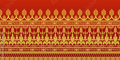beautiful graphic saree design and this sari design is in Indian style which is for textile fashion industry and it can be used as wallpaper backdrop and website bg this style is originated in india 