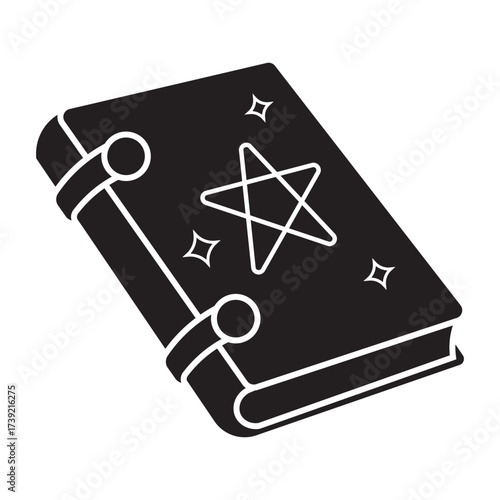 Spellbook Solid Icon