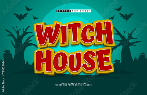 witch house editable text effect