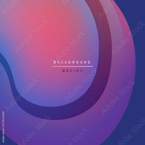Abstract gradients form flowing shapes. Pink, purple, blue hues blend smoothly. Minimalist design evokes calm, modern aesthetic.