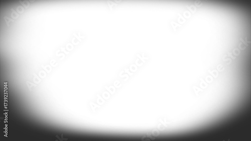 Billede på lærred Black landscape vignette transparent gradient overlay