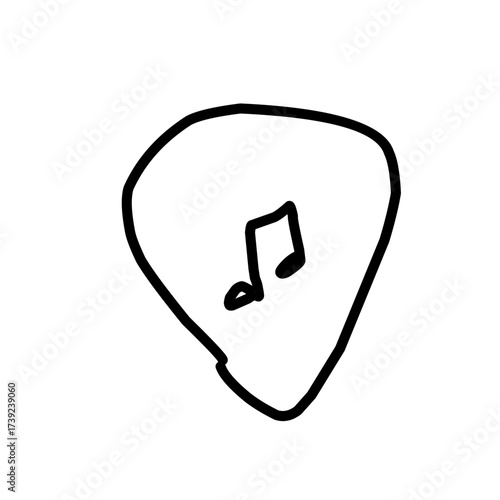 Music Doodle art illustration 