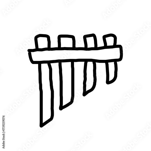 Music Doodle art illustration 