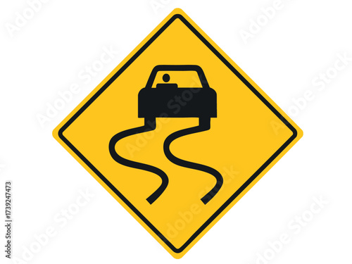 raod sign zig zag ahead