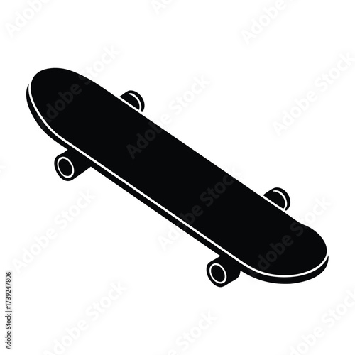 skateboard vector icon