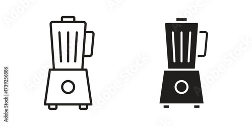 Blender icon simple vector symbol