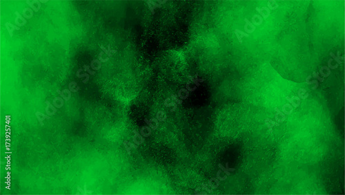 Vivid green abstract smoky texture with soft cloudy gradients and misty vapor effect. Swirling fog and atmospheric haze, ideal for backgrounds, digital art, and abstract design.