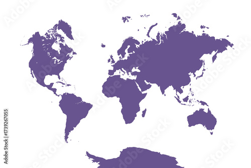 World Map, sign silhouette. World Map Globe. Vector Illustration isolated on transparent background.