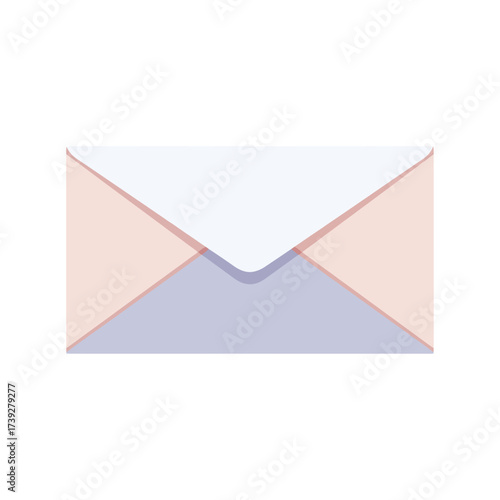 Minimalist envelope icon for business communication and mail delivery visuals conveys modern sleek design