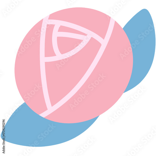 Minimal Pastel Rose