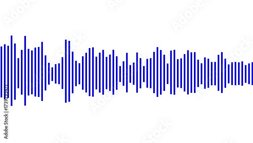 audio waveform spectrum animation.line digital minimalist sound wave animation, Line audio wave visualization voice record.