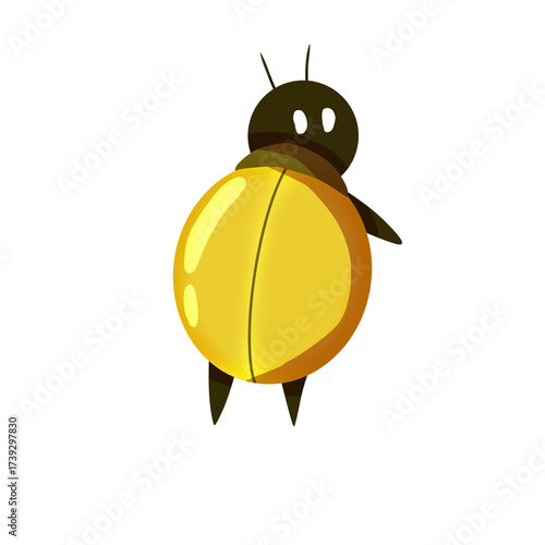 funny bee cartoon