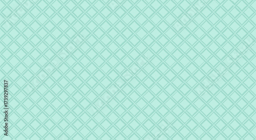 A light teal background with a subtle diamond pattern repeating across the entire surface providing a calming and elegant visual.