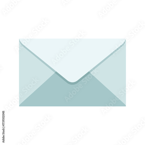 Receive good news with this classic blue paper envelope announcing success, special offers, and elegant invitations