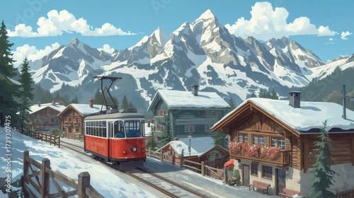 chair lift artistic