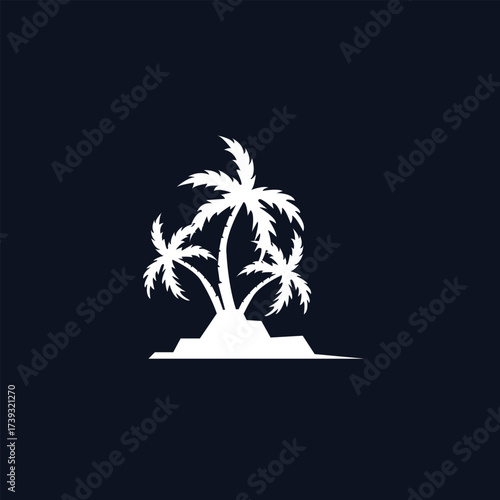 leaf logo gradient minimalist style design