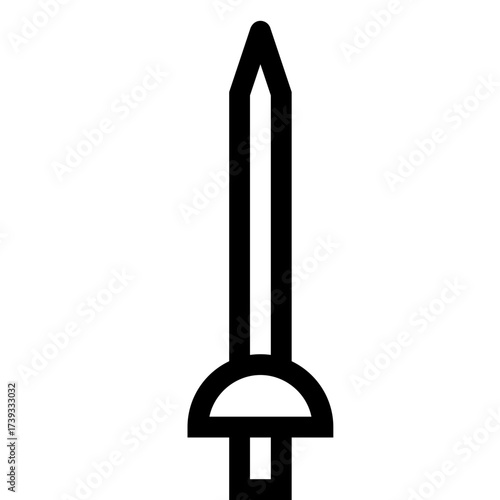 Fencing sword