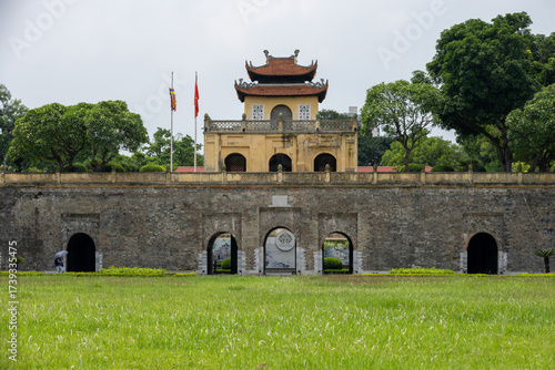 Imperial Citadel of Thang Long (Hoang Thanh Thang Long) Imperial citadel complex at Hoang Dieu, Dien Bien, Ba Dinh, Ha Noi, Vietnam