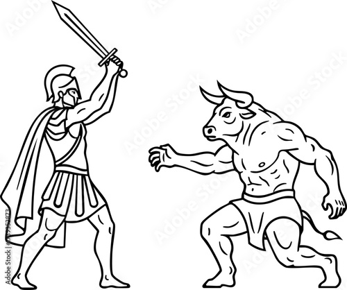 Theseus and the Minotaur: A Hero's Epic Battle with a Legendary Monster