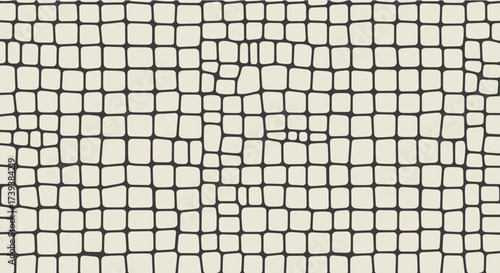 Crocodile Leather Pattern Background. Seamless reptile skin texture for luxury, natural, and creative design use.
