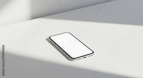 Close-up shot of a power switch on a wall with a modern electronic device screen in the background