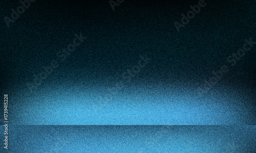 Black dark navy blue silver abstract pattern background. Geometric shape. Line triangle angle fold polygon diamond 3D. Color gradient ombre. eps10