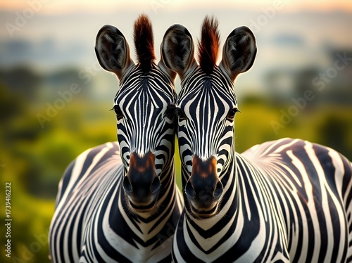 Mirror-Striped Companions in the Green Quiet