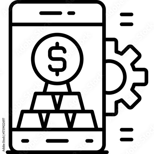 Commodities Icon Vector Element