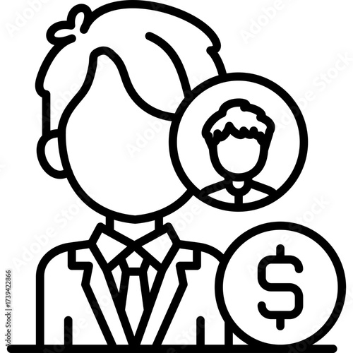 People Icon Vector Element