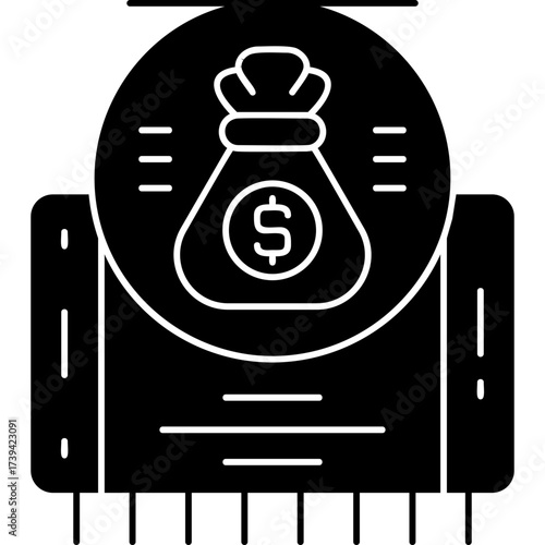 Roi Icon Vector Element