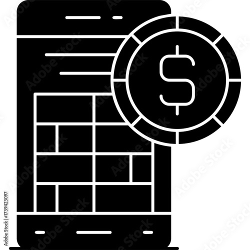 Margin Icon Vector Element