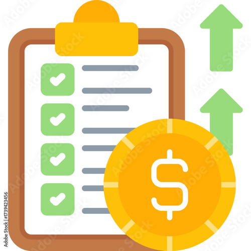 Expenses Icon Vector Element
