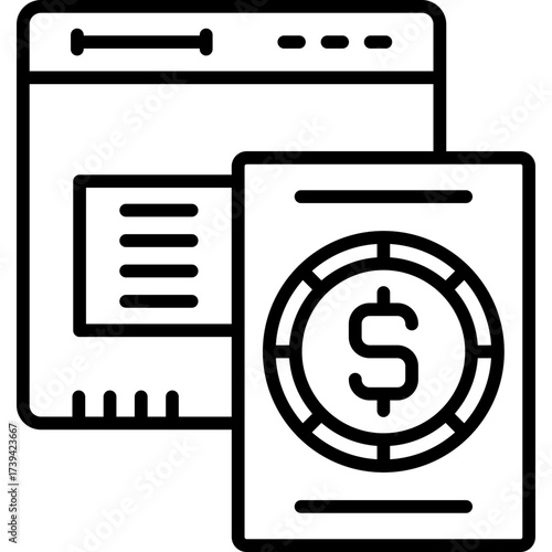 Browser Icon Vector Element