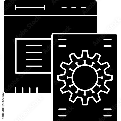 Browser Icon Vector Element