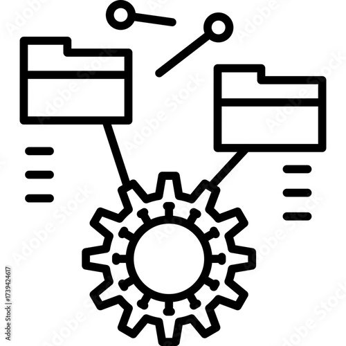 Diagram Icon Vector Element