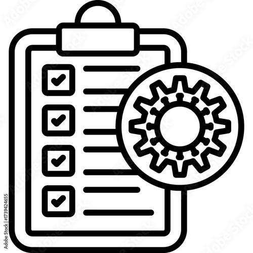 Planning Icon Vector Element