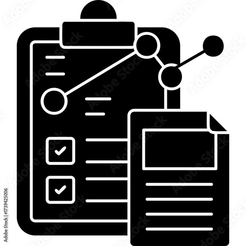 Analytics Icon Vector Element