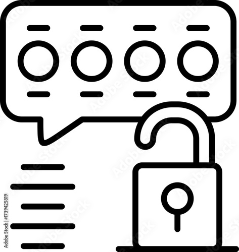 Censored Icon Vector Element
