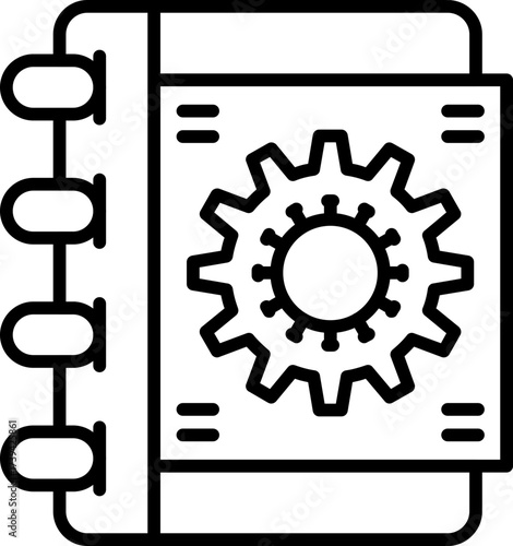 Book Icon Vector Element