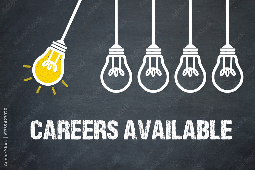 Fototapeta premium Careers Available 
