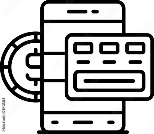 Investment Icon Vector Element
