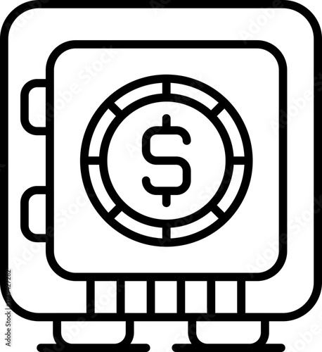 Saving Icon Vector Element